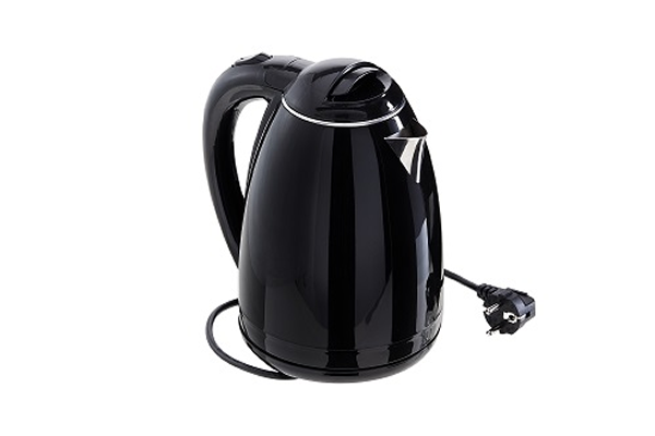 Bollitore elettrico nero - 1.7 Litri  1500 w - Linea Generica