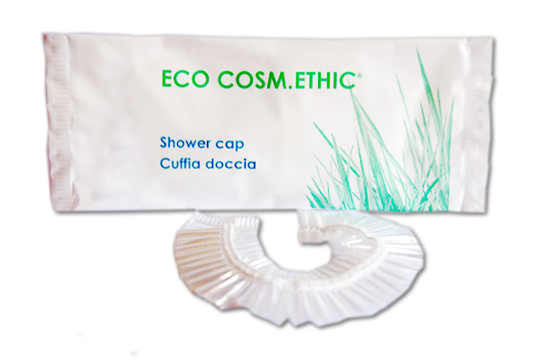 Eco Cosm.Ethic – Cuffie per doccia, Usa e getta, Monouso per hotel e B&B -  500 pezzi