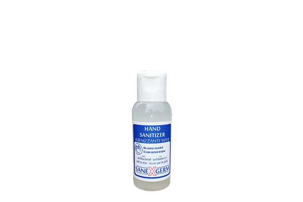 Flaconcino SANEXGERM  igienizzante mani con antibatterico 35ml - No Alcool - Linea Igienizzante