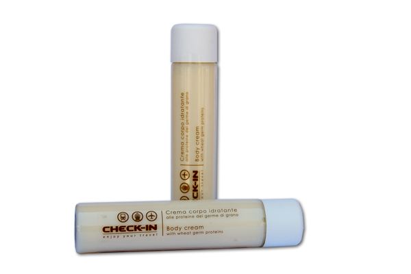 Flacone crema corpo con olio di germe di grano 30 ml - Linea Check-in