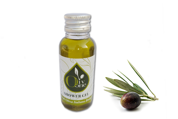 Flacone Bagnoschiuma 35 ml all'olio d'oliva italiano biologico - Linea OlivOne