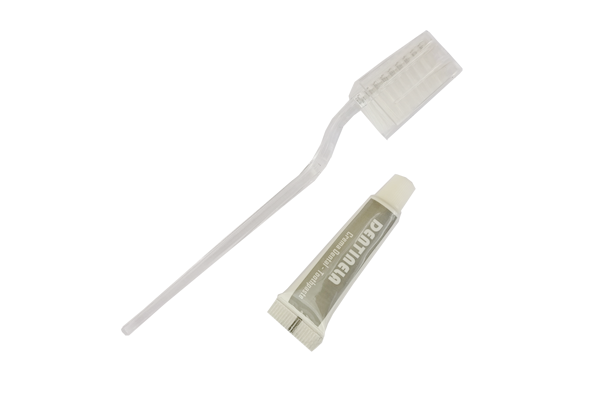 Set denti (spazzolino con dentifricio) in flow pack - Linea Generica