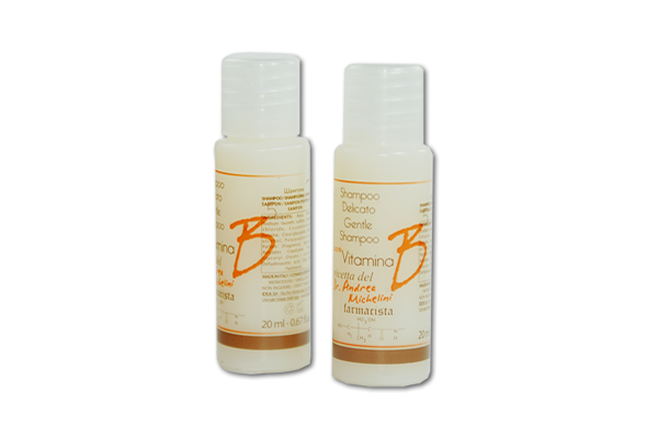 Flacone Shampoo Delicato Magic 20 ml - Linea Vitaminica